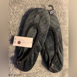 🆕 Secret Treasures Slipper Socks - Black - Size 11-12